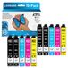 LOSMANN 29XL cartouches d'encre, compatible avec Epson 29 XL, multipack pour usage domestique, adapté pour XP-235, XP-245, XP-255, XP-332, XP-335, XP-342, XP-352, XP-432, XP-435, XP-442, XP-445 (noir, cyan, magenta, jaune, pack de 10)