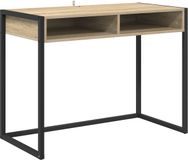 vidaXL Bureau Sonoma Bewerkt hout 100 x 50 x 75 cm