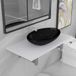 Maison Exclusive - Ensemble de meubles de salle de bains 2 pièces, céramique blanche