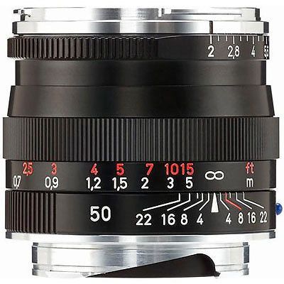 Carl Zeiss ZEISS Planar T* 2/50 ZM - Leica M - Zwart