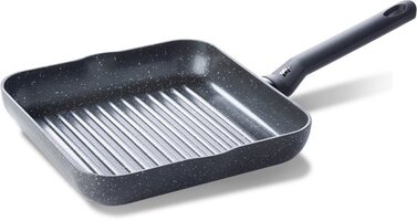 BK Universe Grillpan - 26 cm - Zwart - Vierkant - PFAS-vrij