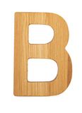 kleine small foot ABC letter B van duurzaam bamboe, te combineren met andere letters als decoratie of deurbordje
