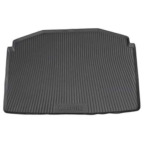 Skoda 658061160 Kofferbakmat, beschermmat, kofferbakmat, met Kamiq-opschrift, zwart