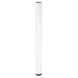 Wagner Meubelpoten, tafelpoten, meubelvoet/systeembuis TENO - Ø 60 x 710 mm, individueel te combineren met TENO-systeem en QuickClick, gepoedercoat staal, laadvermogen 50 kg - 12361001