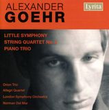 Outhere Lyrita Goehr: Little Symphony / String Quartet no. 2 / Piano Trio (CD) (Remastered)