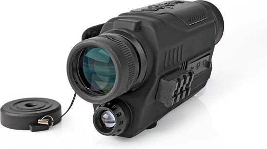 Nedis Monocular - 5x Magnification - 32mm Lens - 87m Field of View - Night Vision - Grey