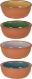 Excellent Houseware bols à tapas - 4 pièces - 10 x 4 cm - 150 ml - terre cuite