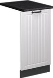 Vicco Fame-Line Vaatwasserfrontpaneel – 45 cm, WB Antraciet Wit Landhuis