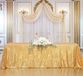 B-COOL Gouden Pailletten Tafelkleed Naadloze 90x132 inch Rechthoekige Sequentie Tafeloverlays Verjaardag Cake Party Kerstdecoraties Vintage Bruiloft Tafelkleed