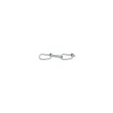 dörner + helmer 156604 Chaîne à maillons Argent Acier galvanisé 30 m Épaisseur de maillon 2 mm