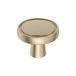 Amerock Destine 1-3/8 inch (35 mm) diameter gouden champagne kastknop