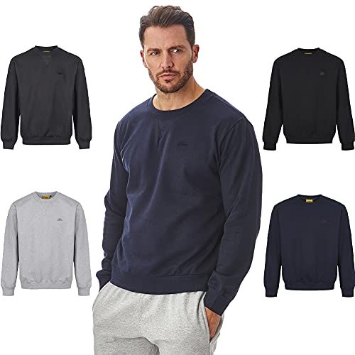 Iron Mountain Men's Eco-Friendly Sweatshirt - Navy - Small