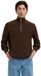 Selected Dane Half Rits Trui Bruin XL Man