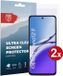 Rosso Screen Protector Geschikt voor Oppo Reno 12 F | Ultra Clear Duo Pack | TPU Folie | Case Friendly Beschermfolie | 2 Stuks
