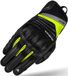 SHIMA RUSH Motorhandschoenen, ademend, versterkt, stad, zomer, touchscreen-handschoenen met enkelbescherming, pols- en vingerschokdemper (heren, fluo, S)