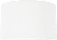Steinhauer Witte textiele lampenkap K7396QS Ø 30cm met E27 support