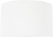Steinhauer Witte textiele lampenkap K7396QS Ø 30cm met E27 support