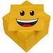 HEKU 100 servetten, 3-laags, 33 x 33 cm, absorberend en praktisch verpakt, ideaal voor bruiloften, jubilea en speciale gelegenheden, smiley