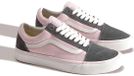 Vans Old Skool Unisex Baskets Basses Cuir Nineties Pewter / Pink EU 40.5