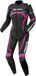 Bogotto Misano Dames Zwart Fuchsia 2-Delig Motorpak - Racepak