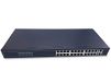 Elfcam® - 24 PoE-poorten Ethernet Switch met 2 Gigabit Ethernet Uplink 10/100/1000 Mbps, Plug & Play onbeheerd, robuust metaal (24 PoE-poorten)