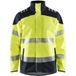 Blåkläder Softshell ignifuge Jaune/Bleu marine