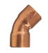 Cornat Coude à souder Cu-Soldeer 2S 45Gr/15 (10Pièces) - T564115