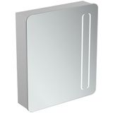 Ideal Standard Spiegelkast met deur rechts en softclose, led-licht aan de zijkant en onder, 60 x 70, 31 W, neutraal