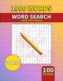 Large Print Word Search Book for Adults: 1800 Words - 100 Puzzles - Varied Themes - Perfect for Adults, Seniors & Teens - Vol 151