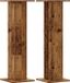 vidaXL - Plantenstandaards - 2 st - 30x30x95 cm - bewerkt hout - oud houtkleurig