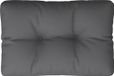 vidaXL Coussin de palette 50x40x12 cm tissu anthracite