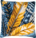Vervaco Kruissteekkussen kit - Pluimen - PN-0201615