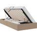 Prolenta Maison Exclusive - Structure de lit Ottoman, couleur cappuccino, 90 x 200 cm, revêtue de similicuir