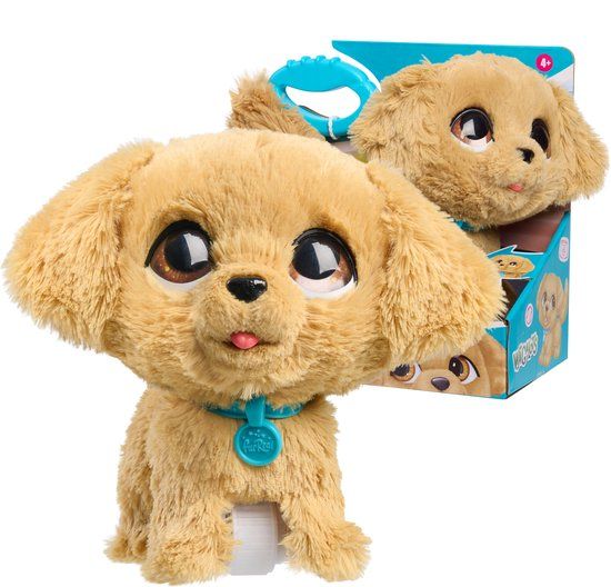 Just Play FurReal WagaLots Golden Retriever - Interactieve pluchen knuffel
