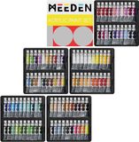 Meeden Large set of acrylic paints 100x12ml