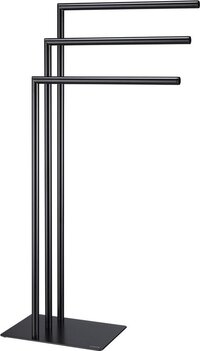 Sealskin Tube - Handdoekrek - Vrijstaand - 3-armig - Zwart - Industrieel