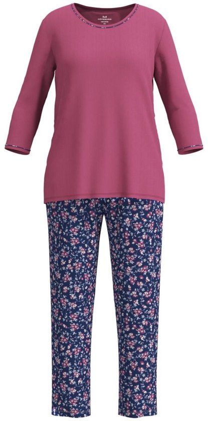 Götzburg dames pyjama 250296 425 rot-mittel-allover-46