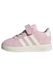 adidas Grand Court 00S Infants Shoes, Clear Pink/Off White/Gold Metallic, 26.5 EU