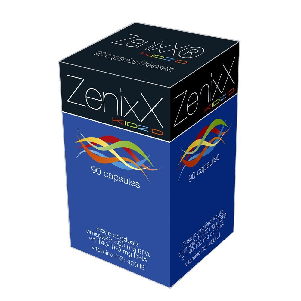 ixX Pharma ZenixX Kidz D Omega 3 90 capsules