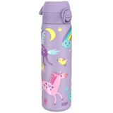 ION8 Vacuüm Geïsoleerde Stalen Waterfles, 500 ml/18 oz, Lekvrij, Makkelijk te Openen, Veilige Vergrendeling, Vaatwasserbestendig, Past in Bekerhouders, Draaghendel, Krasbestendig, Drinkfles Eenhoorns