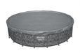 Bestway Premium Ronde Zwembadafdekking voor Bovengrondse Zwembaden van 6,10 m