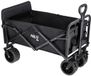 NILS Camp Opvouwbare Bolderkar - Zwart - 160L