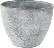 Ter Steege Plantenpot - betongrijs - kunststof - steenpoeder - 22 x 17 cm - Binnen en buiten