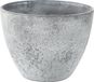 Ter Steege Plantenpot - betongrijs - kunststof - steenpoeder - 22 x 17 cm - Binnen en buiten