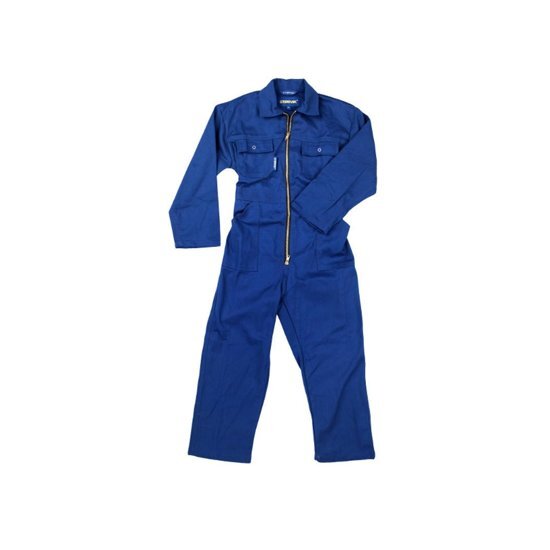 MM Kinderoverall 100% katoen Kinderen Blauw - Maat 140 - Nicky