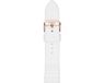 Fossil Strap 22mm Wit Siliconen Unisex Volwassenen
