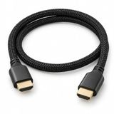 RCHD-195 RCA HDMI-kabel Ver. 2.0 met katoenen ommanteling, 1,0 m
