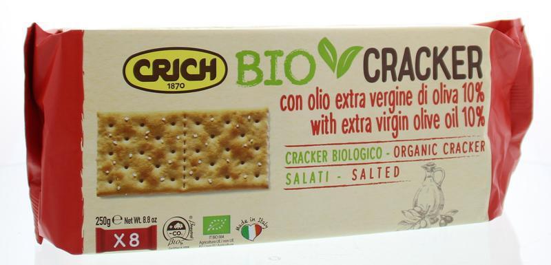 Crich Biocrackers Olijfolie Extra Zout