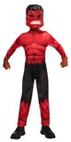Rubies Red Hulk Kinderkostuum - Maat 3-4 Jaar