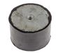 RS PRO Rubberen trildemper, binnendraad-buffer M12, Ø 75 mm x 50 mm, 50 Shore A